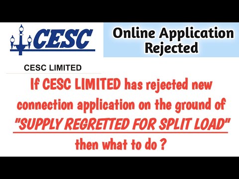 If CESC LTD. has rejected application due to 
