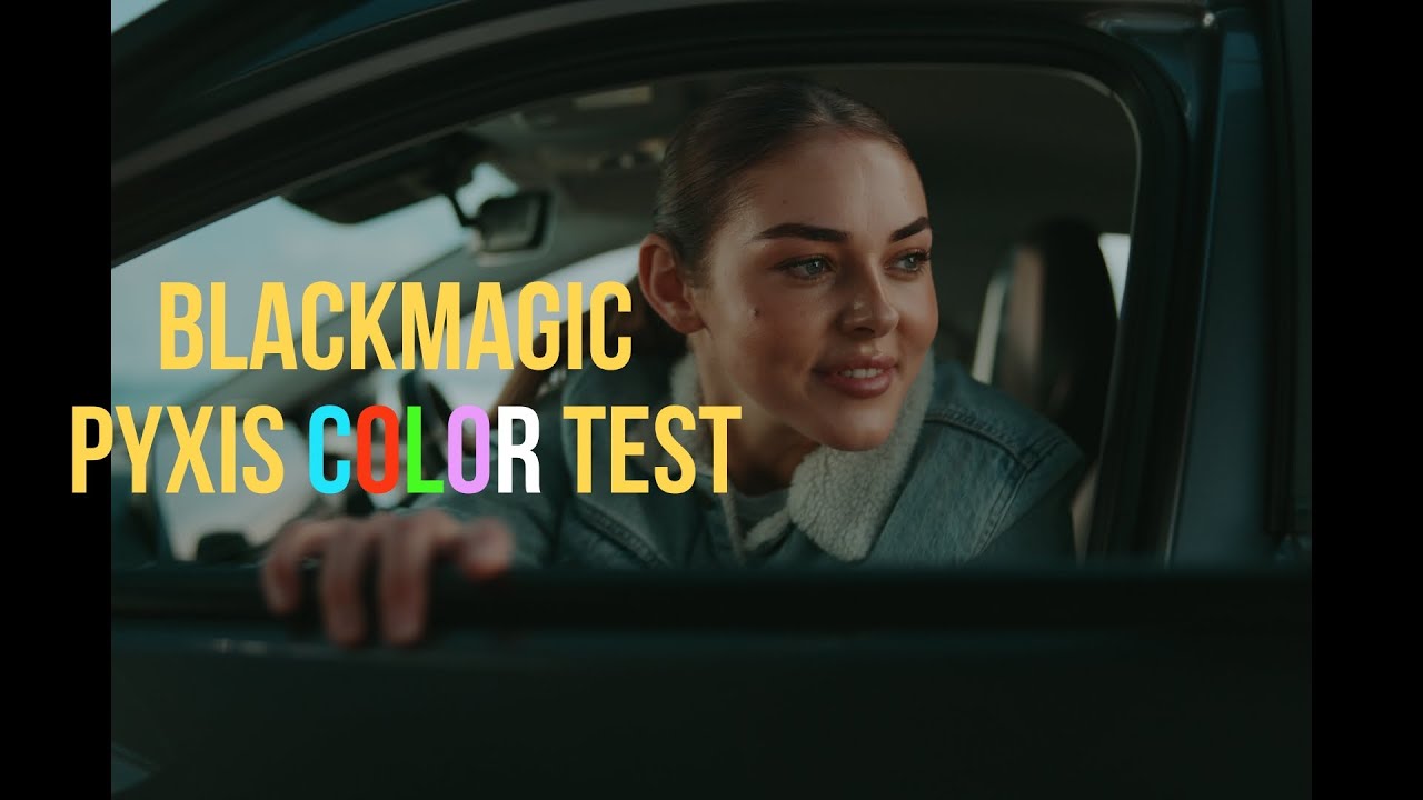 BLACKMAGIC PYXIS COLOR TEST - YouTube