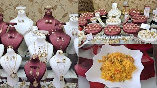 طاجين الروز واعر فالبنة 😍 فلوق عند البيجوتري مجوهرات الإمارات شلو عينيكم 💍♥️🌷