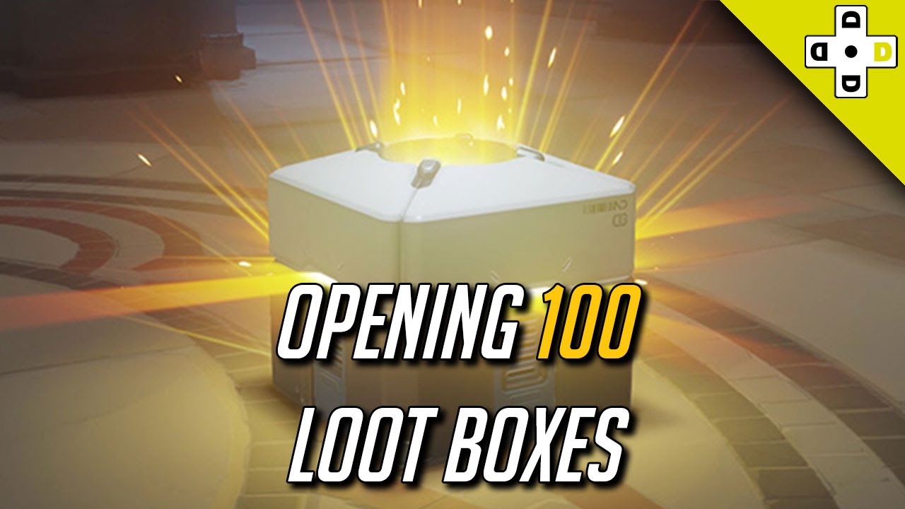 Opening 100 Loot Boxes in Overwatch