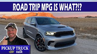 Flying down the highway in a 2021 Dodge Durango SRT Hellcat