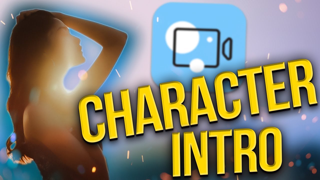 How To Create A Character Intro In Movavi - YouTube