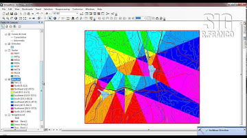 Tutorial ARCGIS Cap.11-07 Spatial Analyst: Dirección Euclidiana