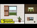 6 Window Design Ideas for Minecraft | Mine Hackzz