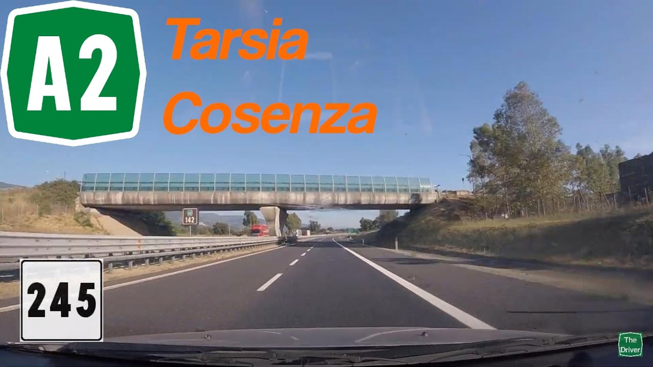 I - Autostrada A2 - Tratto ammodernato Tarsia-Cosenza