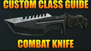 Cod Ghost Combat Knife Loadout The Very Best Class