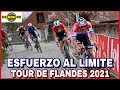 RESUMEN Tour de FLANDES 2021 🇧🇪 Espectáculo en el Segundo MONUMENTO