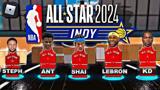 I Put EVERY West NBA All Star Into Roblox Basketball & It Went...