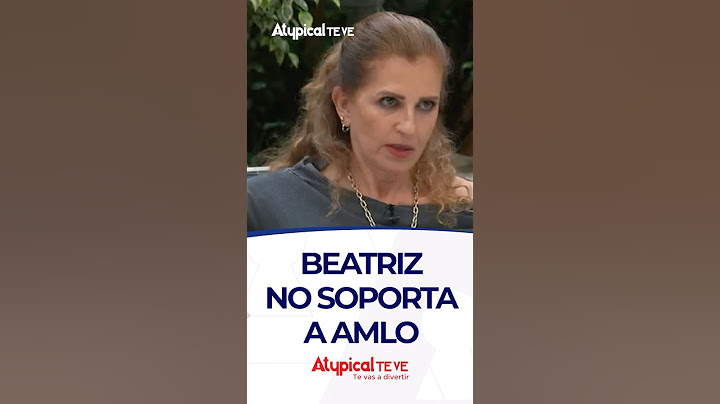 BEATRIZ NO SOPORTA A AMLO | #shorts
