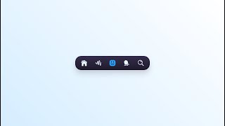 How to Create bottom  navigation bar using to  html & css