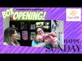 Sunday box opening  lots of fun diy toweling tote look at the shop and special updates