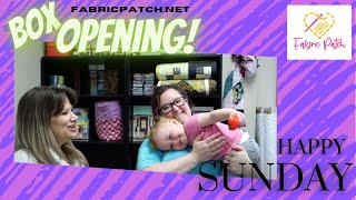 Sunday Box Opening - LOTS of FUN!!! DIY Toweling tote, look at the shop and special updates!!