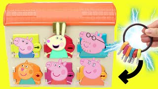 Peppa Pig Surprise Doors With Keys Diy Crafts For Kids