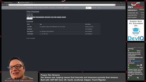 DevStreams Site - ASPNET Core - C# - JavaScript - VueJS - Ep 190