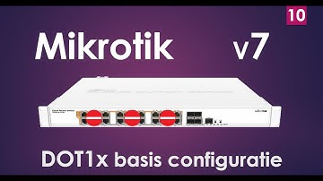 Mikrotik dot1x basis configuratie