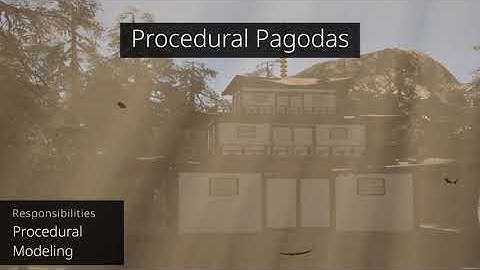 Procedural Pagoda Tool