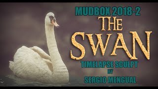 The Swan Mudbox 2018-2 Timelapse Sculpt