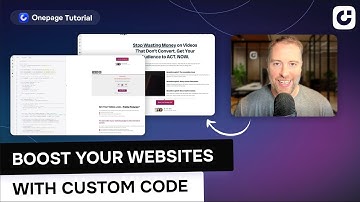Take Your Onepage Website to the Next Level with Custom Code (Step-by-Step Tutorial)