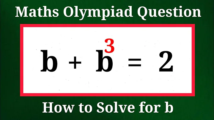 Taiwan | A Nice Math Olympiad Exponential algebra Problem | How to solve for b 