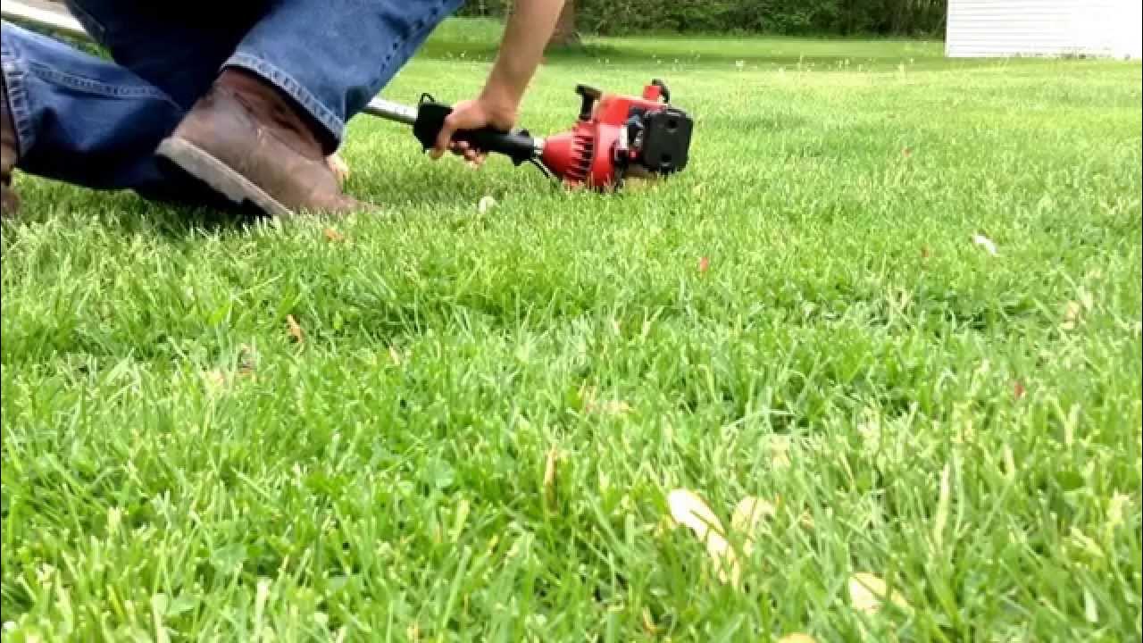 Homelite SX 135 bandit weedeater cold start YouTube