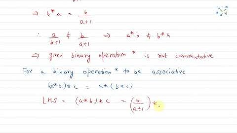 on R -{-1}, define a*b = a/b+1 | SnapSolve