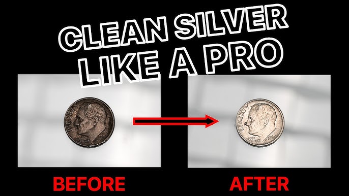 How to clean Silver Coins, Safe and Quick: The Lemon/Oil Solution! (nr183)