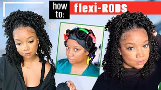WOW🔥This Is MY HAIR Idc!|  FLEXIRODS on NATURAL KINKY CURLY HAIR | Install + Styling | Nadula Hair screenshot 4