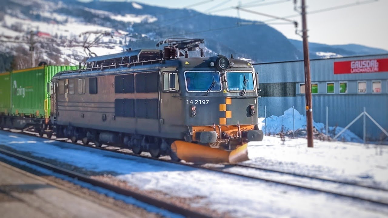 Trainspotting day Ringebu, norway (march 23)
