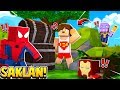 SPİDERMAN OLUP SAKLAMBAÇ OYNAMAK - Minecraft Spiderman Hide & Seek