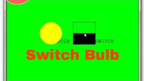 amazing python programming |switch the bulb to glow |