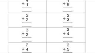 Class 1 Maths Worksheet 5 part 2
