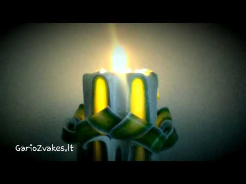 Video: Kaip Savo Rankomis Padaryti žvakės Dagtį
