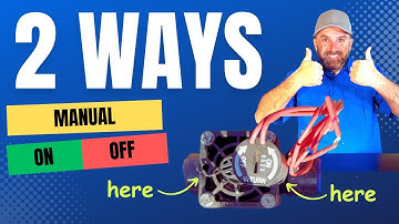 How To Manually Turn A Sprinkler Valve On And Off By Hand | Hunter Sprinkler Valve Manual Operation