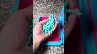 Packing School Lunch *ONLY BLUE FOOD* #shorts