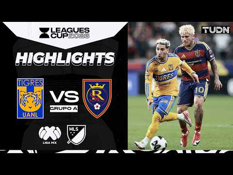 HIGHLIGHTS - Tigres vs Real Salt Lake | Leagues Cup - 2026 Fase de Grupos | TUDN