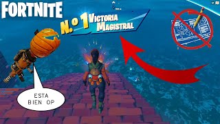 VICTORIA SIN SABER CONSTRUIR - MEJORES MOMENTOS DE LA PARTIDA - FORNITE