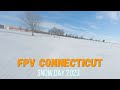 Connecticut FPV -  Seaside Park - Snow Day With The Nazgul