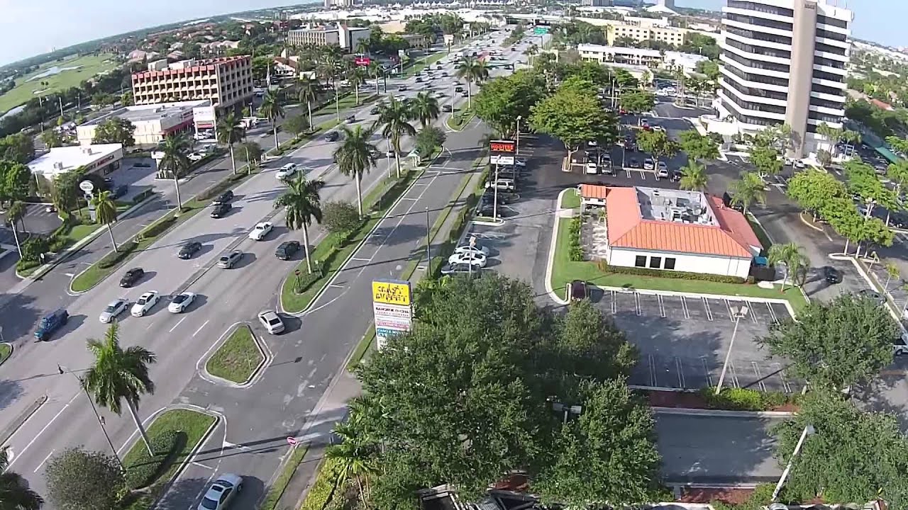 Chick-fil-A Palm Beach Lakes Drone View