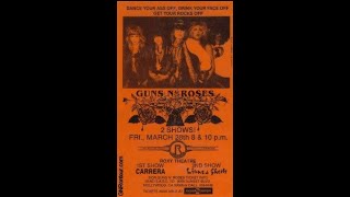 Guns N' Roses - Live at The Roxy 03/28/1986 Set #2 (Full Soundboard)