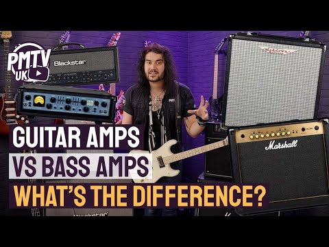 Guitar Amps vs Bass Amps... What's The Actual Difference?