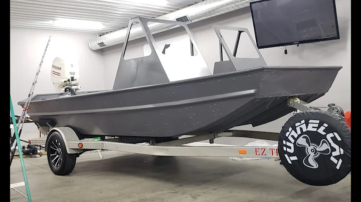 Building a Unicorn Jon Boat. Polarkraft 1660 Tunne...