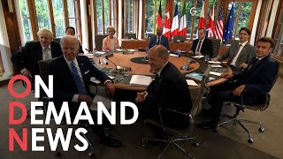 G7 Leaders Mock Putin: ‘Show Them Our Pecs’