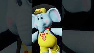 🎶 We're Going to the Moon Song 🎶  Sing and explore outer space with Bubbles and Friends! #shorts