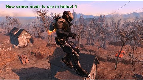 new armor and jetpack added to fallout 4