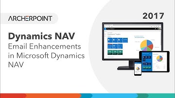 Microsoft Dynamics NAV 2017: Email Enhancements