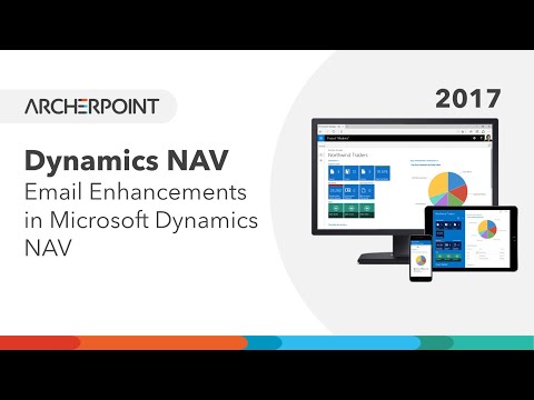 Microsoft Dynamics NAV 2017: Email Enhancements