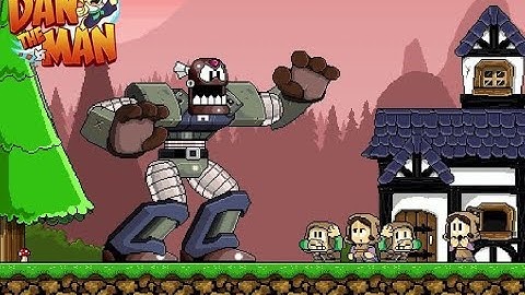 DAN THE MAN - ACTION PLATFORMER  WALKTHROUGH PART  1