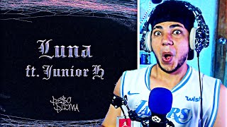 REACCIÓN a LUNA (Lyric Video) - Peso Pluma, Junior H