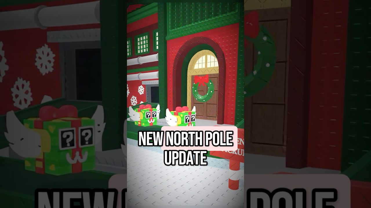 Сэмми только что слил в сеть новое обновление для Северного полюса в рамках акции Steal A Brainro...