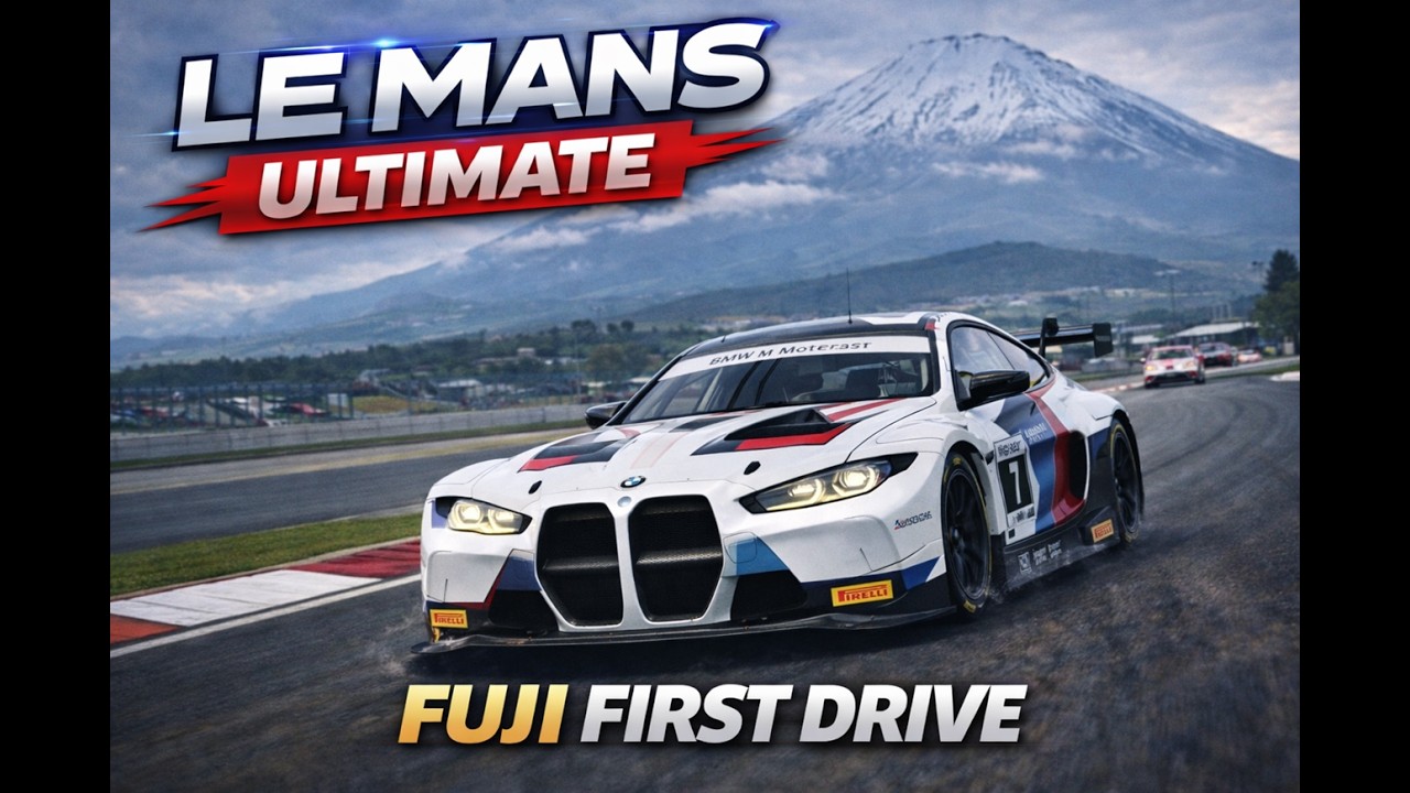 BMW M4 GT3 – Pierwsze okrążenia na Fuji | First Drive | Le Mans Ultimate